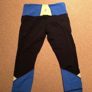 Lululemon cropped leggings